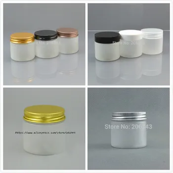 50G matinio plastiko, PET butelių/pot/jar su kelių spalvų dangtis esmė/balta/kaukė/gelis/kremas kosmetikos pakuotės odos priežiūra Nuotrauka