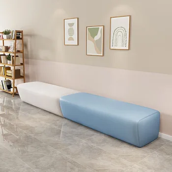 Tiesiai Lounge Sofa-Lova Šiaurės Šalių Suaugusiųjų Dizaineris Neįprastą Skaitymo Didelis Grindų Sofos Dizaino Viso Kūno Divano Gyvenimo Kambario Baldai Nuotrauka