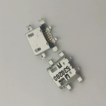 100vnt Įkroviklio Jungtis Plug Reolacement Dalys Sony M2 S50H S50T D2303 D2305 D2306 Micro USB Įkrovimo Lizdas Uosto Uodega Lizdas Nuotrauka