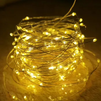 2022 Kalėdų LED Pasakų Žibintai, Baterija Girlianda Šviesos gyvenamojo Kambario, Miegamojo, Lauko, Sodo Šviesos Eilutę Atostogų Vestuvių Dekoravimas Nuotrauka
