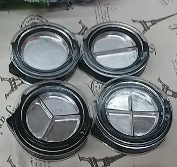 10vnt/daug Aliuminio plokštės plastiko tuščių akių šešėliai atveju /blush/milteliai kosmetikos kompaktiškas bakas Nuotrauka