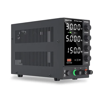 WANPTEK DPS305U 0-30 V 0-5A 150W Perjungimo DC Maitinimo šaltinis 4 Skaitmenų LED Ekranas Reguliuojamas Mini Maitinimas AC 115 V/230V 50/60Hz Nuotrauka