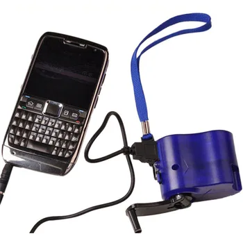 Kroviklis USB Įkrovimo Pagalbos Ranka Skriejikas Galios Dinamo Nešiojamų Lauko Mobilusis Telefonas Nuotrauka