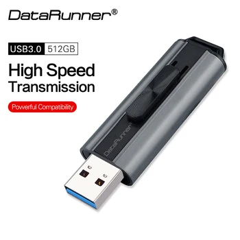 DataRunner USB Flash Drive USB 3.0 Didelio Greičio Pendrive 512 GB 256 GB 128GB 64GB 32GB 16GB U Disko Flash Atminties kortelė Nuotrauka