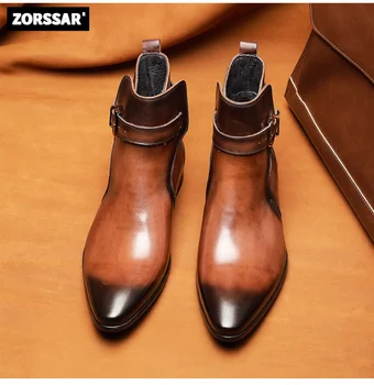 2023 Vyrų rudens batai natūralios Odos 