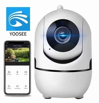 Yoosee/YCC365/Tuya APP 2MP 1080P Belaidės IP PTZ Dome Fotoaparato infraraudonųjų SPINDULIŲ Naktinio Matymo Home Security VAIZDO Kūdikio stebėjimo Nuotrauka